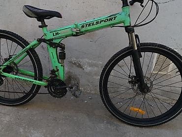 12 dyumlu velosiped: STELSPORT LH-600 dağ velosipedi - Rəng: açıq yaşıl - Çərçivə — 4