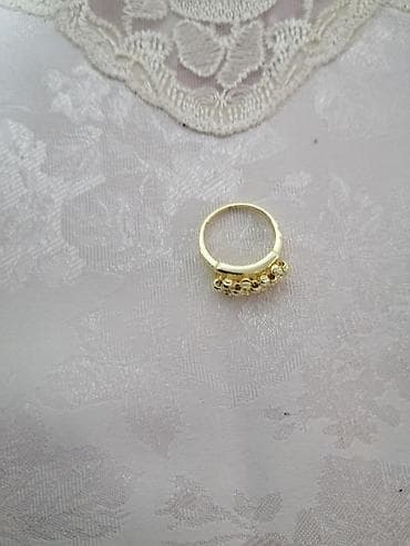 bayquş formalı üzüklər: Üzük, Sarı qızıl, Qaşsız — 3