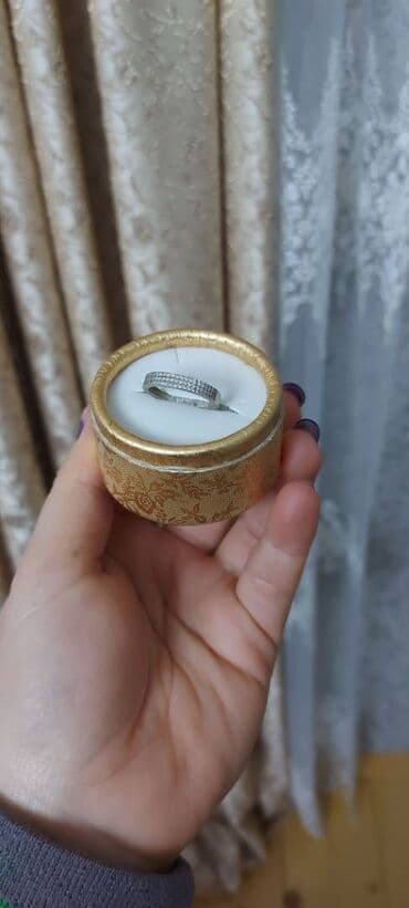 tək qaş: Üzük, Gümüş, 958 Əyar — 1