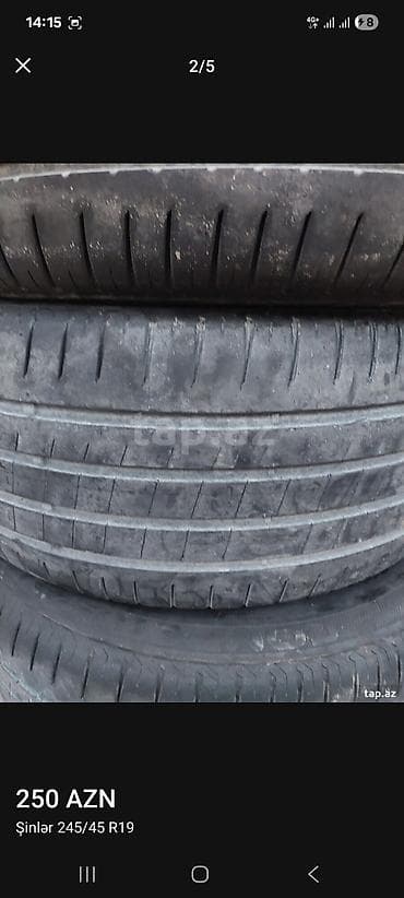 ford 5 1: Salam Satilir 245 45 R19 kampilekt lassa ideal 250 endirim edilecek — 7