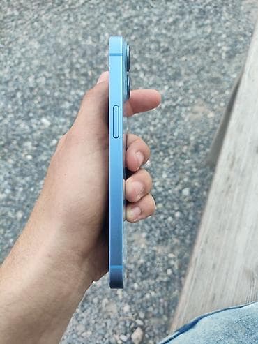 ref iphone: IPhone 14, 128 GB, Mavi, Qırıq — 5