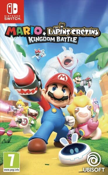 Nintendo switch mario lapins cretins