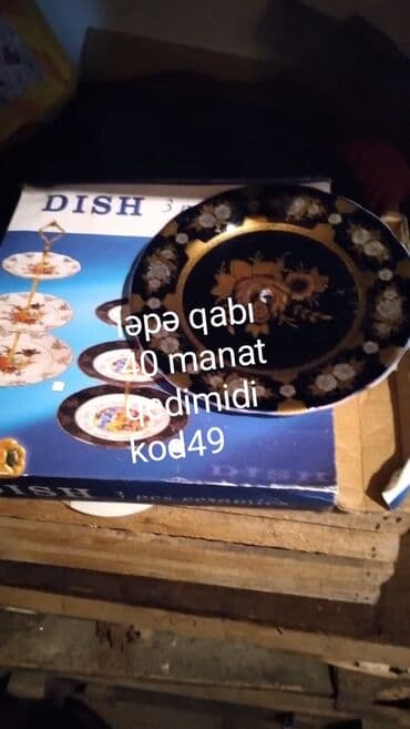 MƏTBƏX/QONAQ MASASI ÜÇÜN SERVİS ƏŞYALARI - Ləpə qabı – 3 mərtəbəli lalafo.az -da MƏTBƏX/QONAQ MASASI ÜÇÜN SERVİS ƏŞYALARI - Ləpə qabı – 3 mərtəbəli