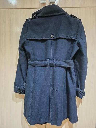 Плащ, Zara, M, цвет - Синий — 2