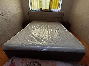 yeni mebellər: İkinəfərlik çarpayı, 2 tumba, Yeni — 3