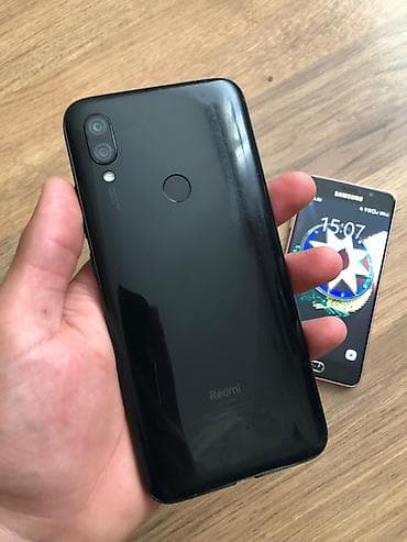 samsunq s 23: Redmi 7 Pro, 64 GB, rəng - Qara, Sensor, Barmaq izi, İki sim kartlı — 5