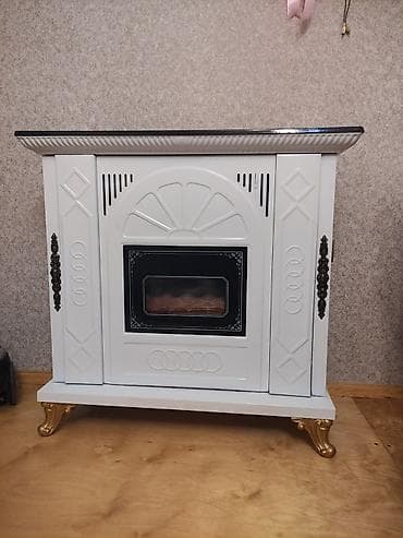 Kamin Peçi, Yeni, yanacaq - Qaz