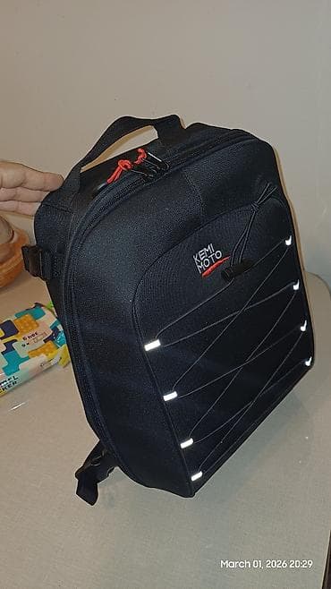 KEMIMOTO motosiklet arxa oturacaq/baqaj çantası - Universal montaj — 3