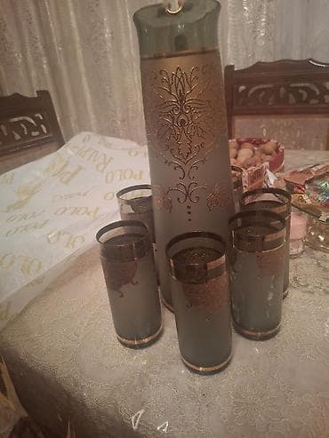 kompot qabi: Rəng - Qızılı, Şüşə, 7, 1 l — 2