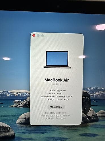 mini ipad 6: İşlənmiş Apple MacBook, 13.3 ", Apple M1, 128 GB, Ödənişli çatdırılma — 3