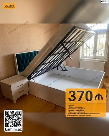 Məhsul: Çarpayılar (Lamini.az) - Ölçü: 160 × 200 sm - Mexanizm lalafo.az -da Məhsul: Çarpayılar (Lamini.az) - Ölçü: 160 × 200 sm - Mexanizm