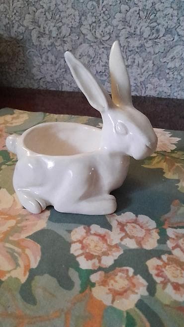 Fiqurlar: Fiqur, Keramika, rəng - Ağ — 2