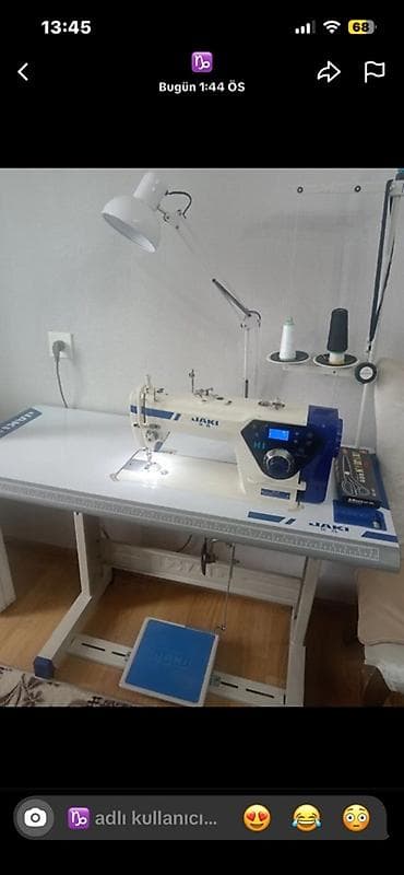 rengli printer satilir: Tikiş maşını Juki, Overlok, 4 saplı — 2