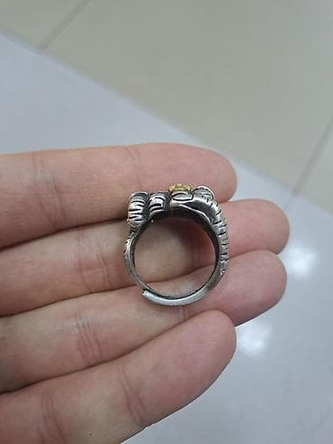 buji: - Material: 925 sterling gümüş (üz daxili “925” damğası görünür) - — 4