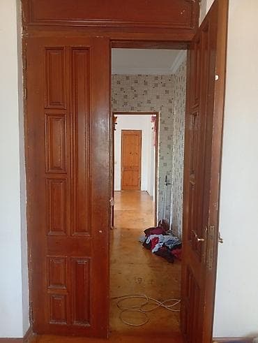 otag qapi: İkitaqlı taxta qapı dəsti - Material: kütləvi ağac (taxta), klassik — 2