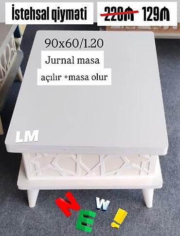 Transformer jurnal masa - Funksional dizayn: açılır-bükülür mexanizm lalafo.az -da Transformer jurnal masa - Funksional dizayn: açılır-bükülür mexanizm