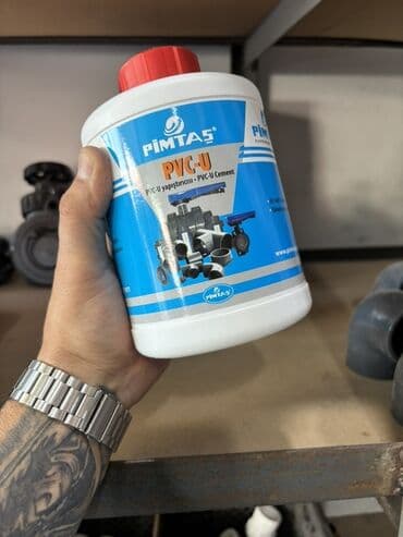 tikinti material: Pimtaş PVC-U yapışdırıcısı, PVC-U borularının birləşdirilməsi üçün — 3