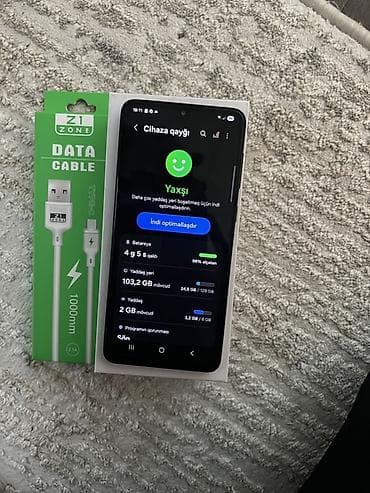 telfon soyuducu: Samsung Galaxy A33 5G, 128 GB, rəng - Qara, Barmaq izi, Face ID — 5