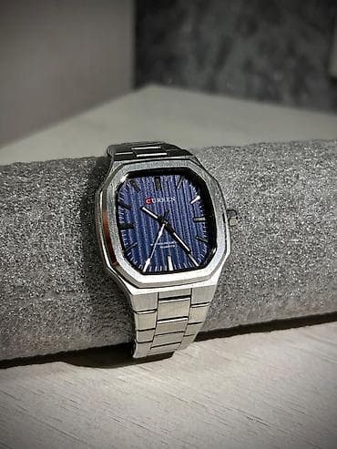 apple watch 8 qiymet: Yeni, Qol saatı, Curren, rəng - Gümüşü — 1