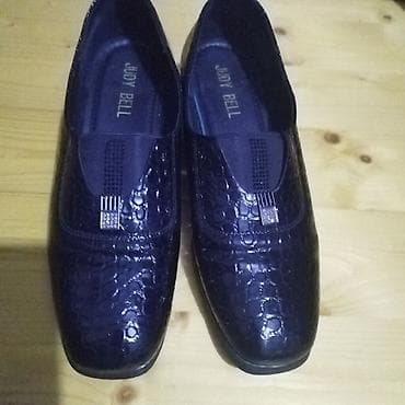 Мокасины и лоферы: JUDY BELL qadın ayaqqabısı - Rəng: qara, laklı səth - Üst material — 3