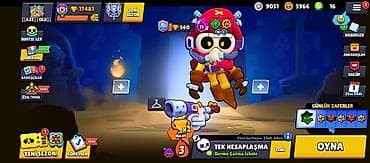 Kişi geyimləri: Brawl Stars oyunu üçün hesab - Kuboklar: 17 481 - Döyüşçülər: 65/100 — 3