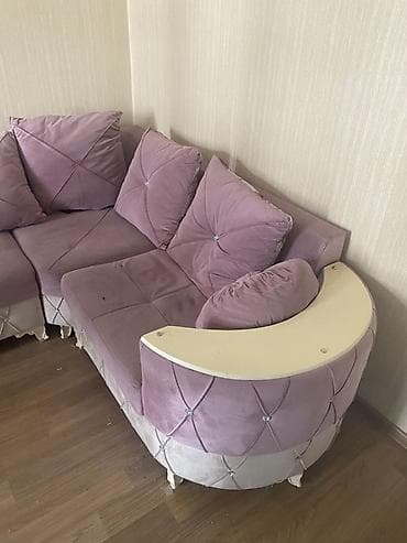 paxla: Künc divan, Açılmayan, Vеlur parça, Çatdırılma yoxdur — 5