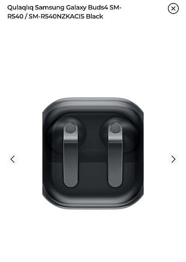 game boy: Samsung Galaxy Buds4 SM-R540 / SM-R540NZKACIS – Qara rəng. Yenidir — 3