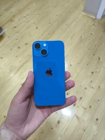 Apple iPhone: IPhone 13 mini, 128 GB, Göy, Face ID