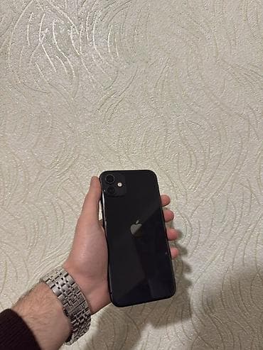 iphone 12 dubay varianti: IPhone 11, 128 ГБ, Черный, Face ID, Беспроводная зарядка, С документами — 1