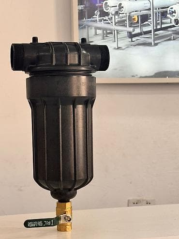 samsung galaxy tab 4: Mexanik su filtri – qum/çöküntü tutucu korpus və drenaj kranı ilə — 2