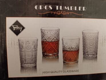 Çaydanlar və qəhvədanlar: Stəkanlar, 6 ədədli dəst — 1