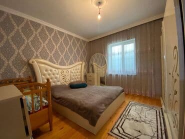 studio menziller: 4 otaqlı, 88 kv. m, Yeni təmirli — 7