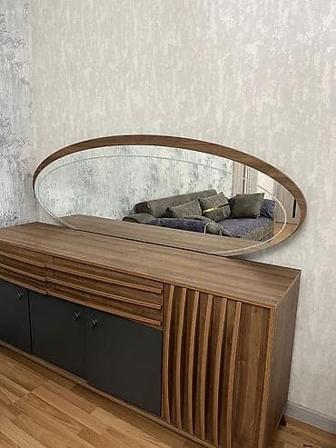 Qonaq otağı üçün mebel dəsti - Material: ağac teksturalı — 1