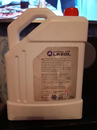антифриз: LIKEOIL Antifreeze G12 Red – mühərrik soyuducu maye - Növ: G12 — 3