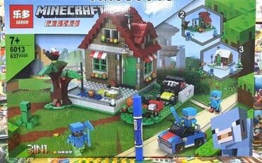 oyuncaq robot: Minecraft Konstruktor, Lego 🔹Ölkə daxili pulsuz çatdırılma 📦 🔹İç boyut — 1