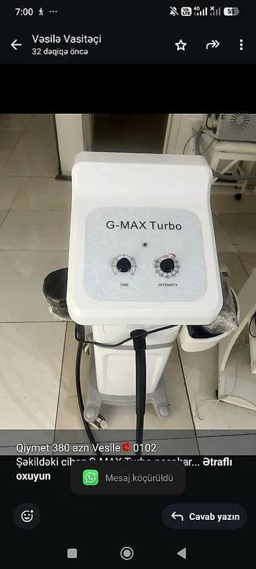 Qiymet 380 azn Vesile🌹0102 Şəkildəki cihaz G-MAX Turbo peşəkar — 1