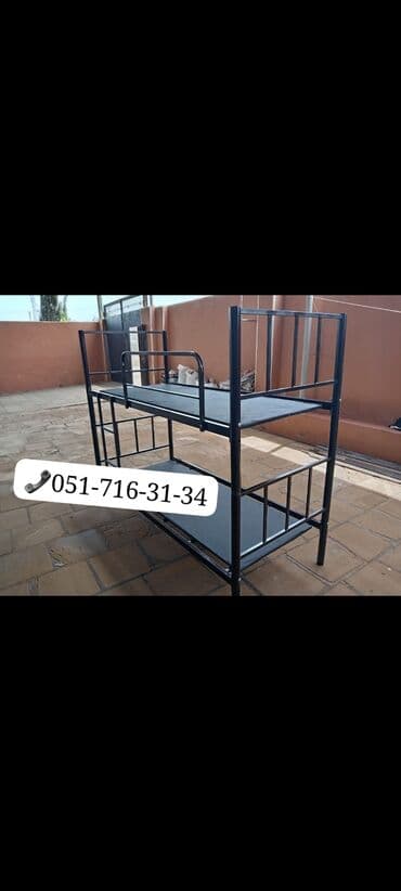 Çarpayılar: Yeni, İkinəfərlik çarpayı, Bazasız, Matrassız, Siyirməsiz, Azərbaycan — 1