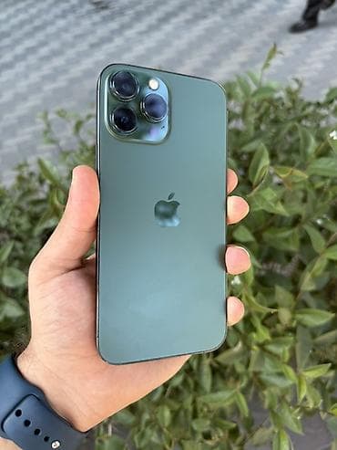 mac pro: IPhone 13 Pro Max, 256 GB, Yaşıl, Face ID — 2
