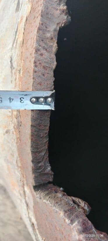 бочка 10 тонн: Бак, Металл, 3000 л. л, Б/у — 2