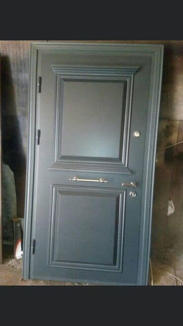 Metall giriş qapısı - Material: möhkəm metal konstruksiya - Rəng