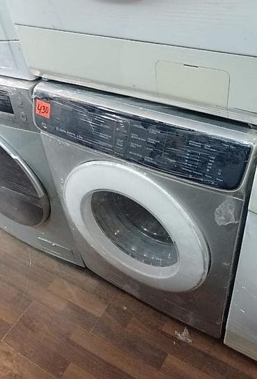 Paltar yuyan maşın – ön yükləməli, paslanmayan polad gövdə, iri