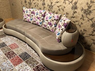 cay evi ucun divan islenmis: İdeal vəziyyətdə divan 4 nəfərlik kreslo mini divan 2 nəfərlik — 6