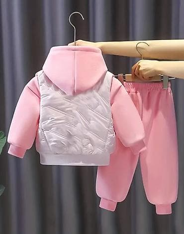 Комплекты одежды: Uşaq geyim dəsti – 3 parçalı - Tərkib: kapüşonlu svitşot, şalvar və — 5