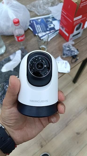 Mercusys MC210 Pan/Tilt Home Security Wi‑Fi Kamera - 2K (QHD) görüntü — 2