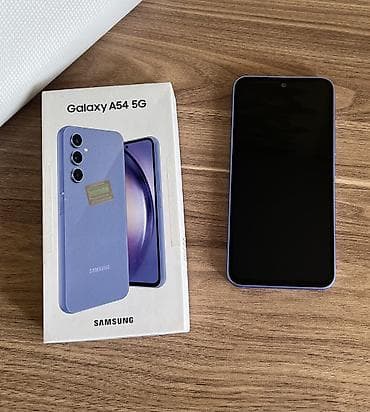 13 pro max: Samsung Galaxy A54 5G, 128 GB, rəng - Bənövşəyi — 1
