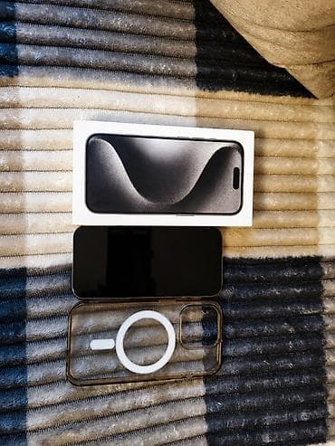 modem usb: IPhone 15 Pro, Natural Titanium, Face ID — 1