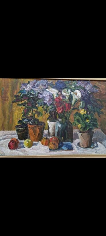 divar ucun şəkillər: Rəssam Mirteyyub Xəlilovun əl işləri. (Müxtəlif ölçülü Xols, Karton — 27