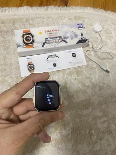 ayfon iks maks: Yeni, Smart saat, Smart, Sensor ekran, rəng - Gümüşü — 1