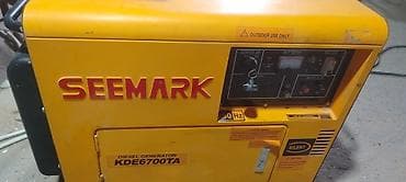 panel satisi: SEEMARK KDE6700TA dizel generator - Tip: Səssiz tip (Silent), yalnız — 4