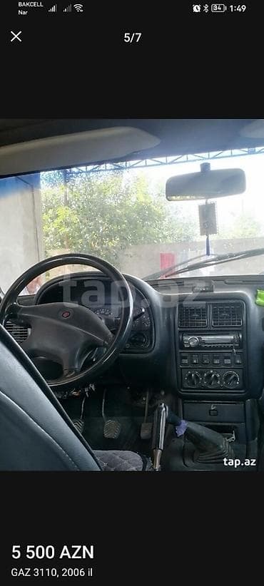 GAZ 31105 “Volqa”, 2006 - Kuzov: sedan, gümüşü rəng - Mühərrik — 5